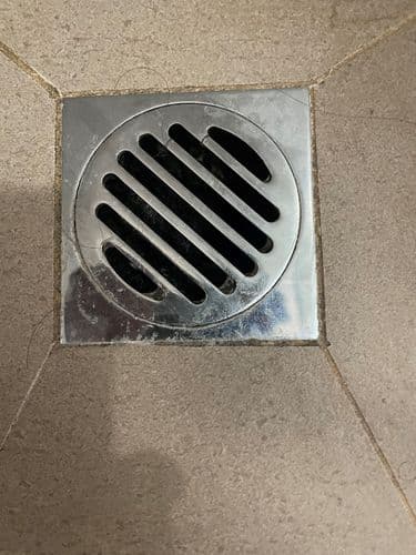 Bathroom drainage removal