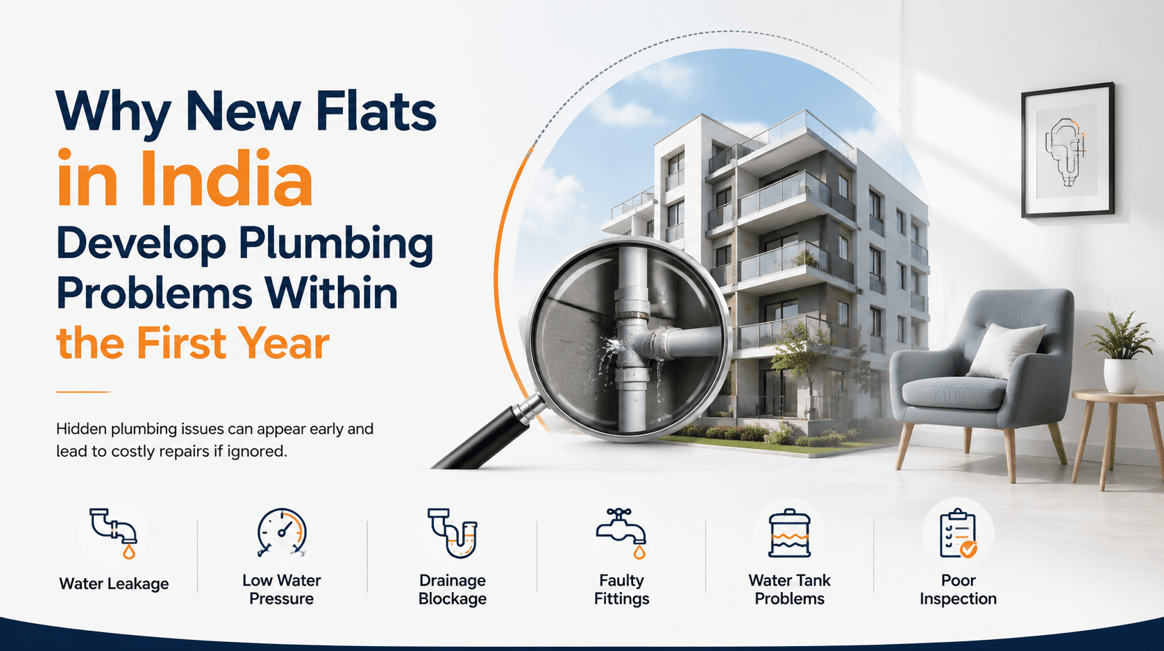 Why New Flats In India Have Plumbing Problems After A Year