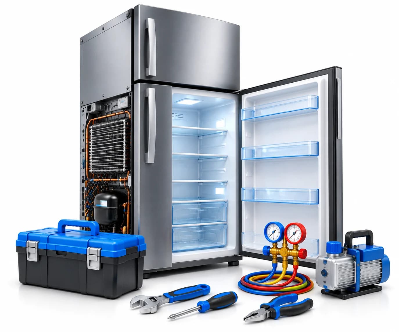 Refrigerator Repair in Meghraj