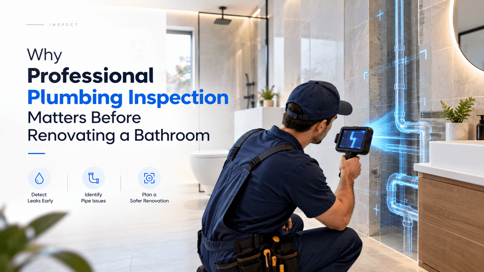 Why Professional Plumbing Inspection Matters Before Bathroom Renovation