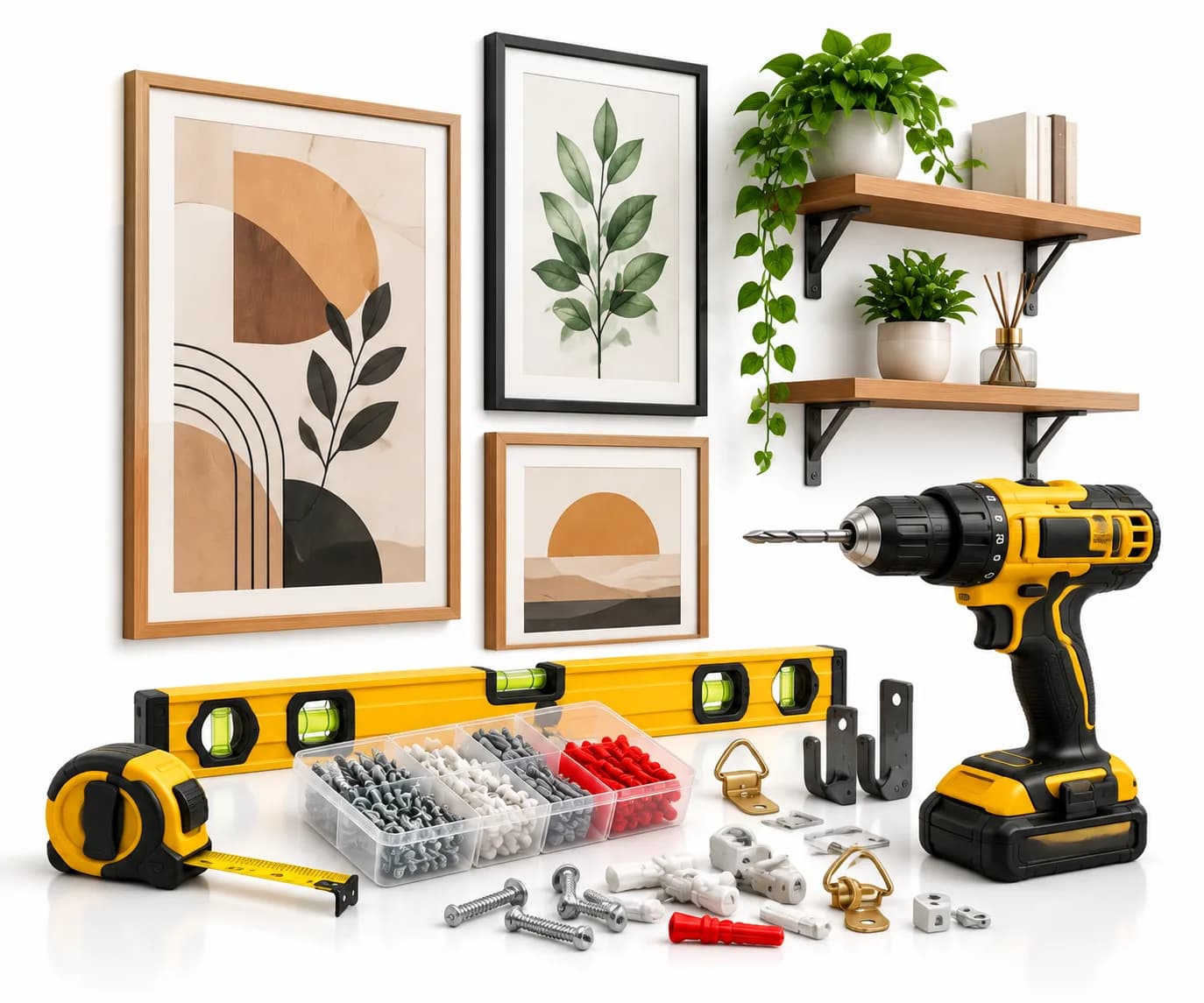 Wall Decor Drilling & Hanging Services — Home Repairs